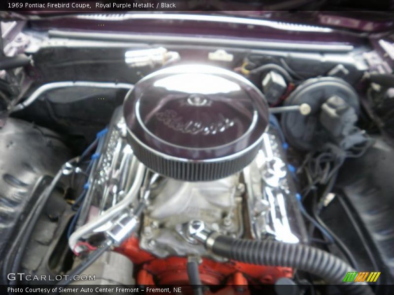 Royal Purple Metallic / Black 1969 Pontiac Firebird Coupe