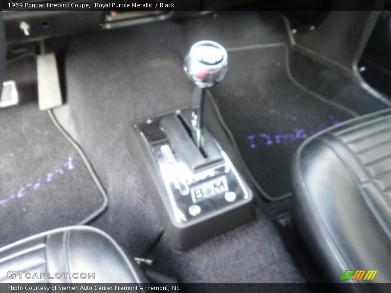 Royal Purple Metallic / Black 1969 Pontiac Firebird Coupe