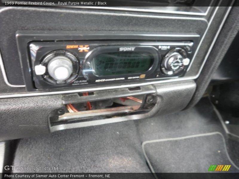 Royal Purple Metallic / Black 1969 Pontiac Firebird Coupe