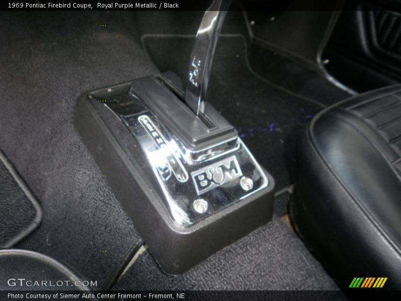 Royal Purple Metallic / Black 1969 Pontiac Firebird Coupe
