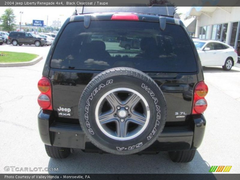 Black Clearcoat / Taupe 2004 Jeep Liberty Renegade 4x4