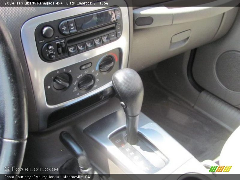 Black Clearcoat / Taupe 2004 Jeep Liberty Renegade 4x4