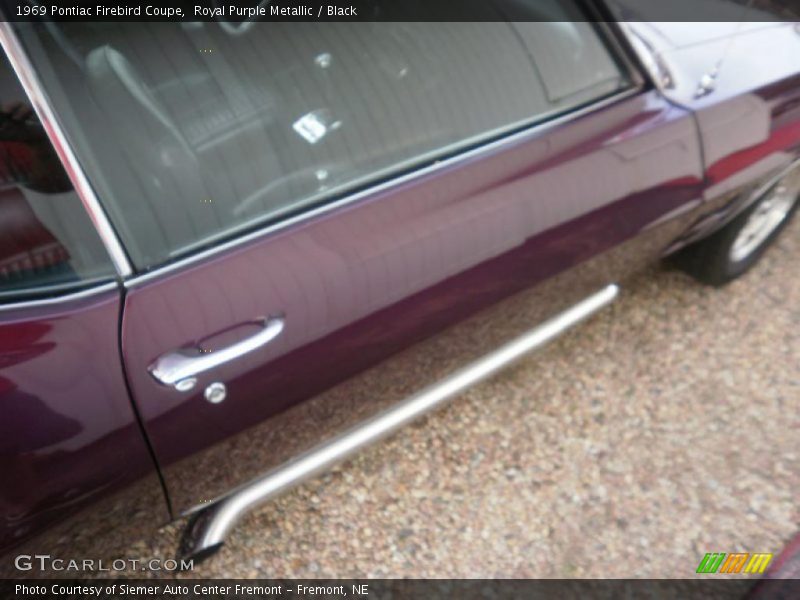 Royal Purple Metallic / Black 1969 Pontiac Firebird Coupe