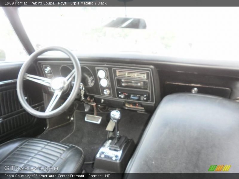 Royal Purple Metallic / Black 1969 Pontiac Firebird Coupe
