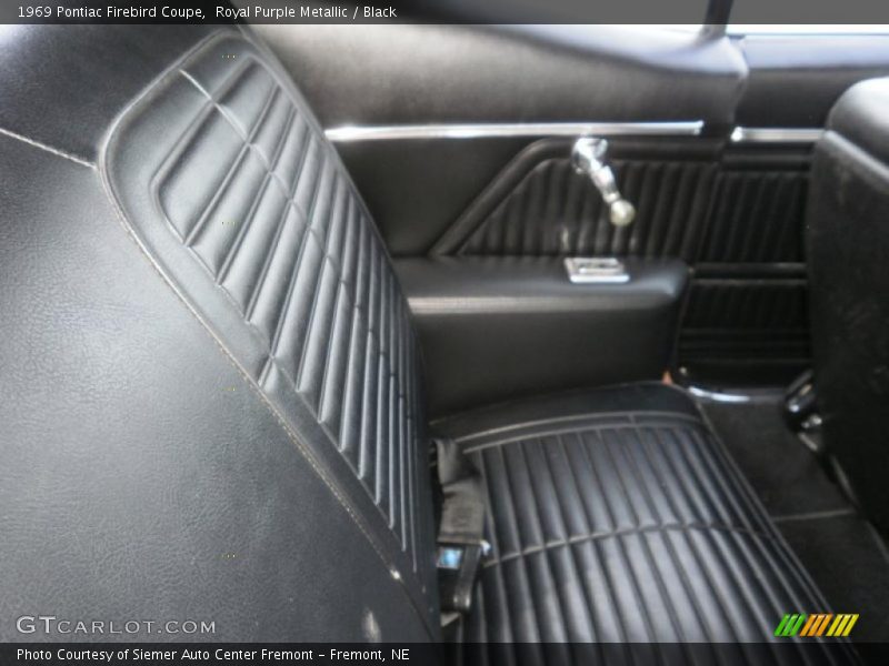 Royal Purple Metallic / Black 1969 Pontiac Firebird Coupe