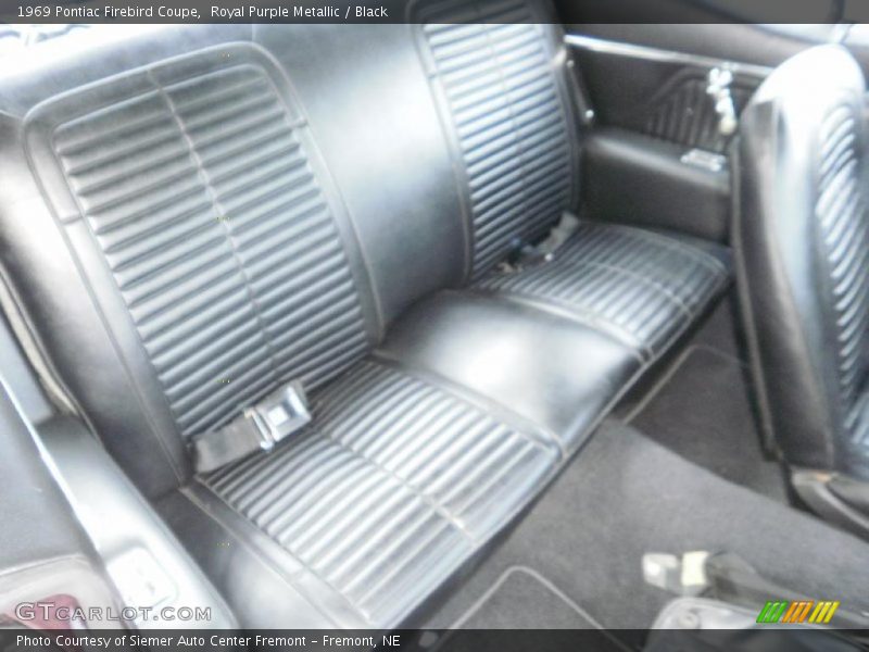 Royal Purple Metallic / Black 1969 Pontiac Firebird Coupe