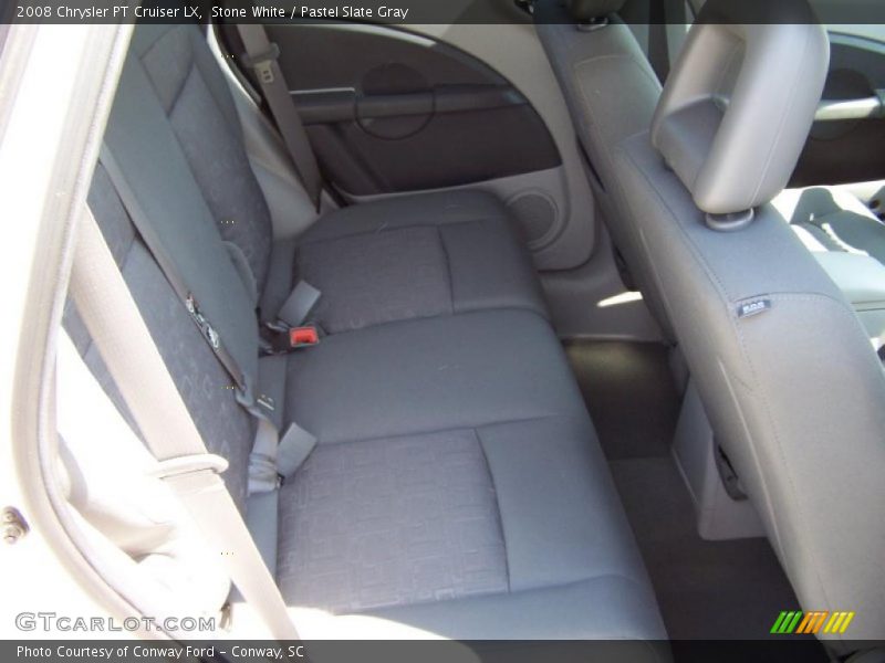 Stone White / Pastel Slate Gray 2008 Chrysler PT Cruiser LX