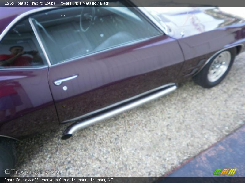 Royal Purple Metallic / Black 1969 Pontiac Firebird Coupe
