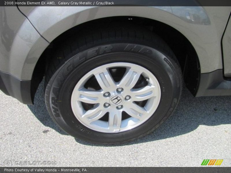 Galaxy Gray Metallic / Gray/Black 2008 Honda Element EX AWD