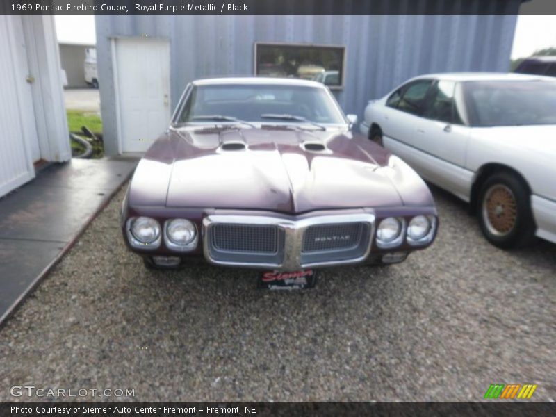 Royal Purple Metallic / Black 1969 Pontiac Firebird Coupe