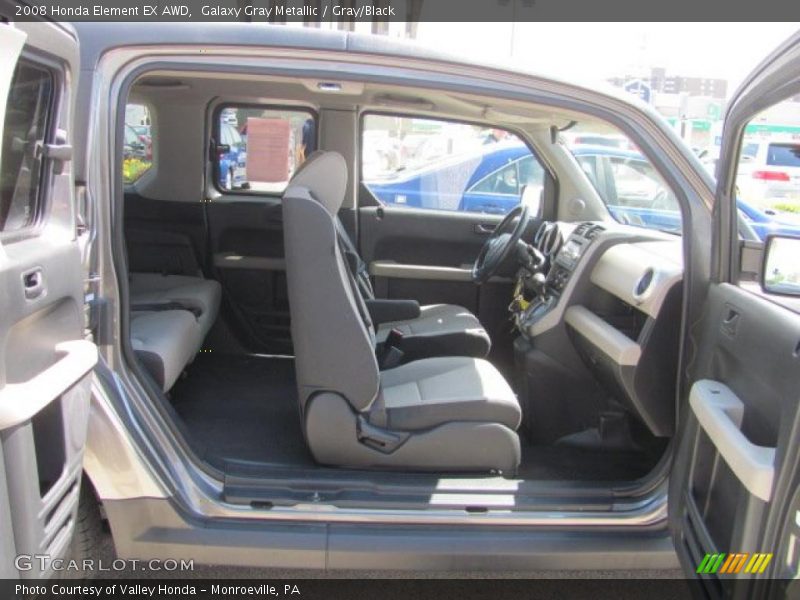 Galaxy Gray Metallic / Gray/Black 2008 Honda Element EX AWD
