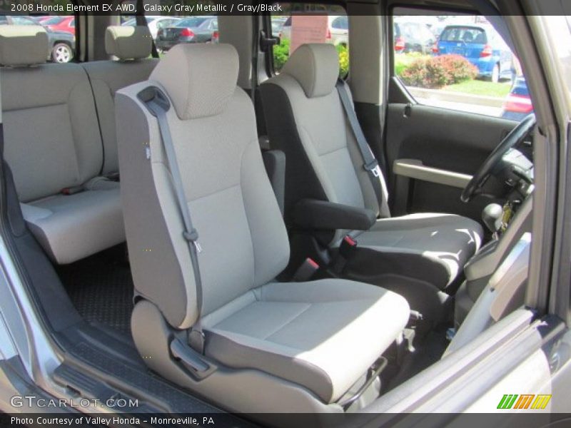 Galaxy Gray Metallic / Gray/Black 2008 Honda Element EX AWD