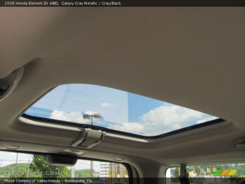 Galaxy Gray Metallic / Gray/Black 2008 Honda Element EX AWD