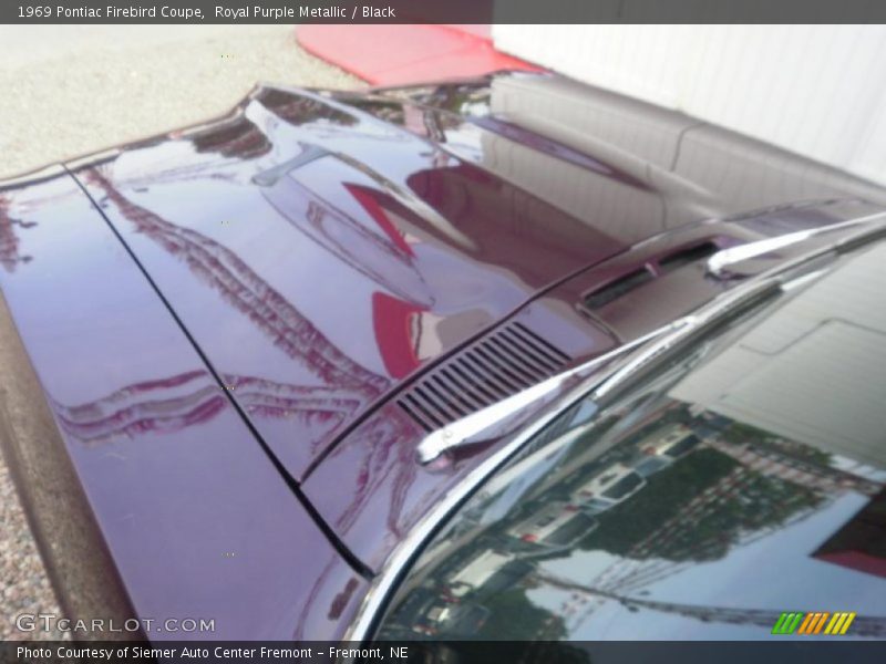 Royal Purple Metallic / Black 1969 Pontiac Firebird Coupe