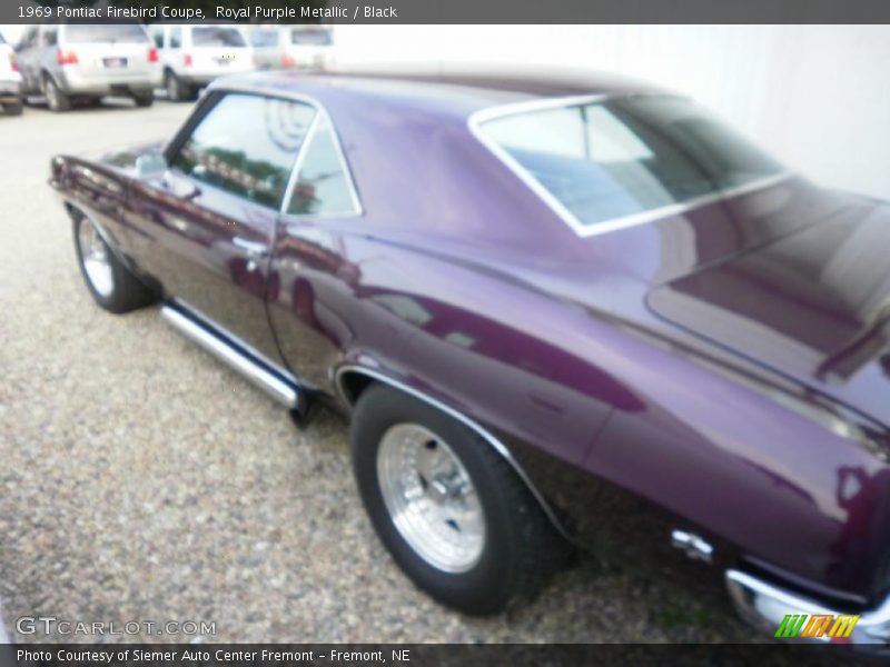 Royal Purple Metallic / Black 1969 Pontiac Firebird Coupe