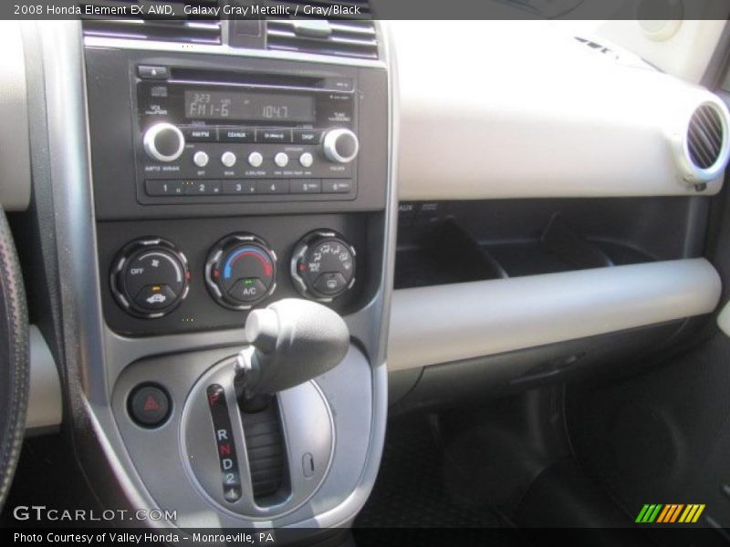 Galaxy Gray Metallic / Gray/Black 2008 Honda Element EX AWD