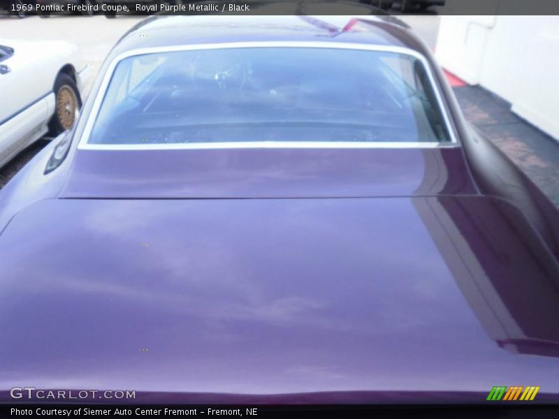 Royal Purple Metallic / Black 1969 Pontiac Firebird Coupe
