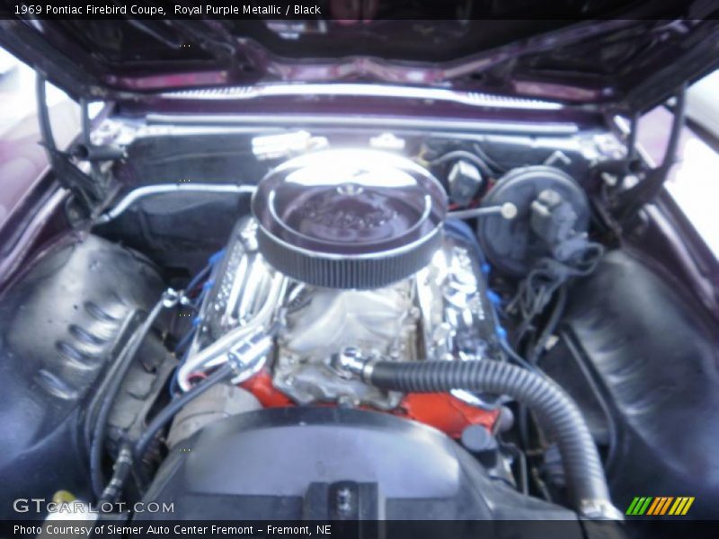 Royal Purple Metallic / Black 1969 Pontiac Firebird Coupe