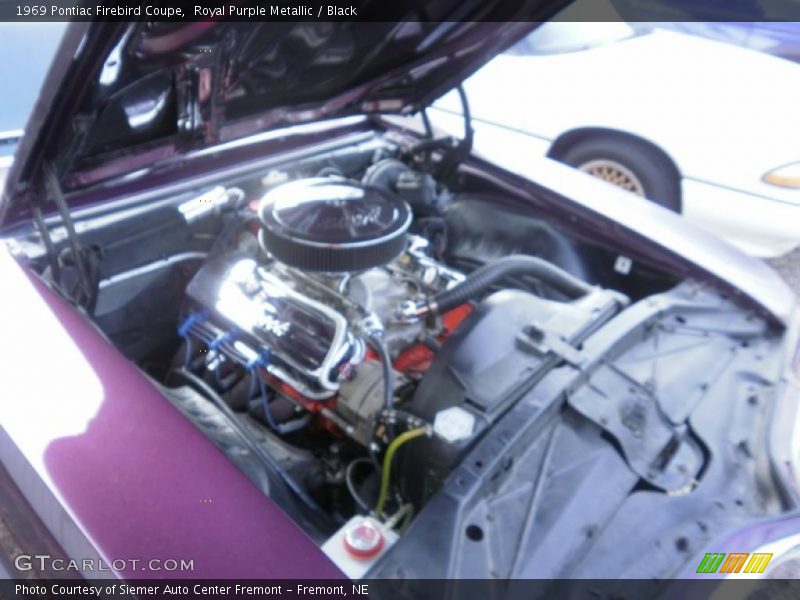 Royal Purple Metallic / Black 1969 Pontiac Firebird Coupe