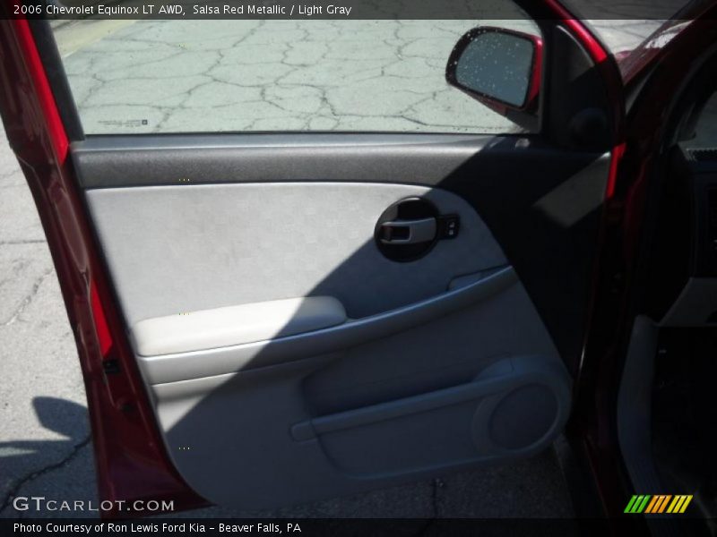 Salsa Red Metallic / Light Gray 2006 Chevrolet Equinox LT AWD