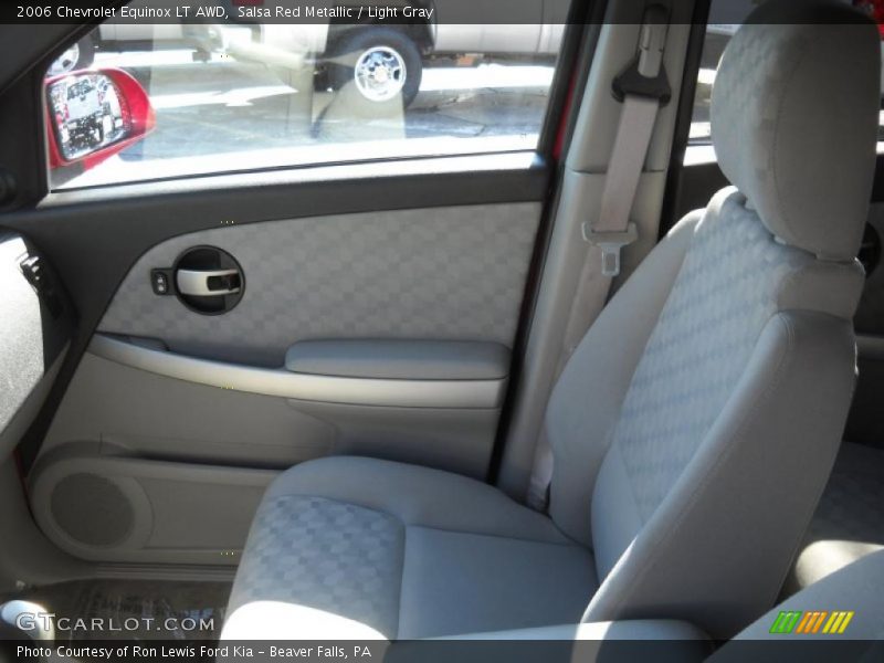 Salsa Red Metallic / Light Gray 2006 Chevrolet Equinox LT AWD