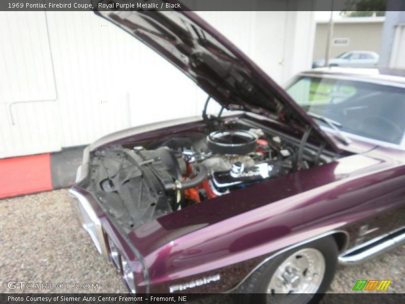 Royal Purple Metallic / Black 1969 Pontiac Firebird Coupe