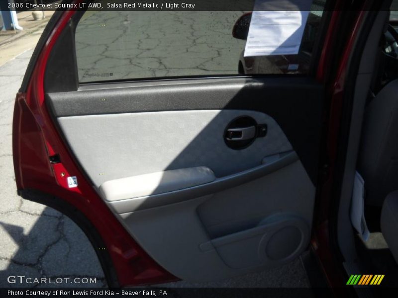 Salsa Red Metallic / Light Gray 2006 Chevrolet Equinox LT AWD