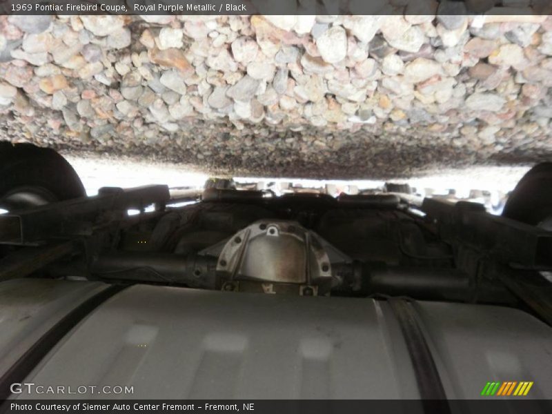 Royal Purple Metallic / Black 1969 Pontiac Firebird Coupe