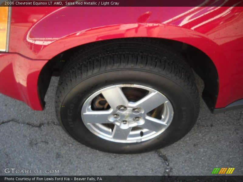 Salsa Red Metallic / Light Gray 2006 Chevrolet Equinox LT AWD