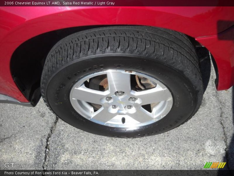 Salsa Red Metallic / Light Gray 2006 Chevrolet Equinox LT AWD