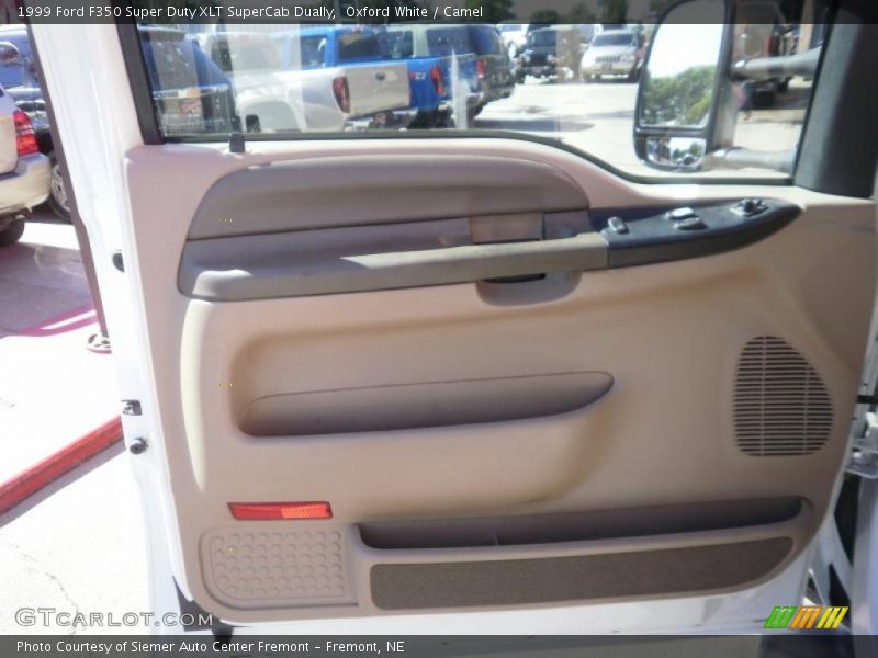 Oxford White / Camel 1999 Ford F350 Super Duty XLT SuperCab Dually