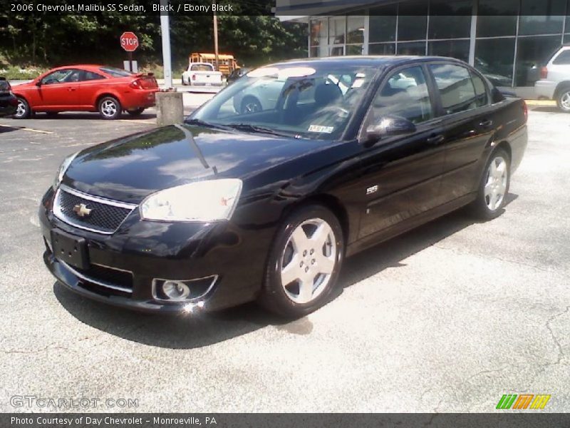 Black / Ebony Black 2006 Chevrolet Malibu SS Sedan