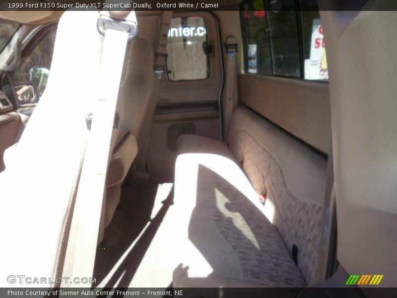 Oxford White / Camel 1999 Ford F350 Super Duty XLT SuperCab Dually