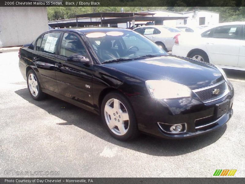 Black / Ebony Black 2006 Chevrolet Malibu SS Sedan