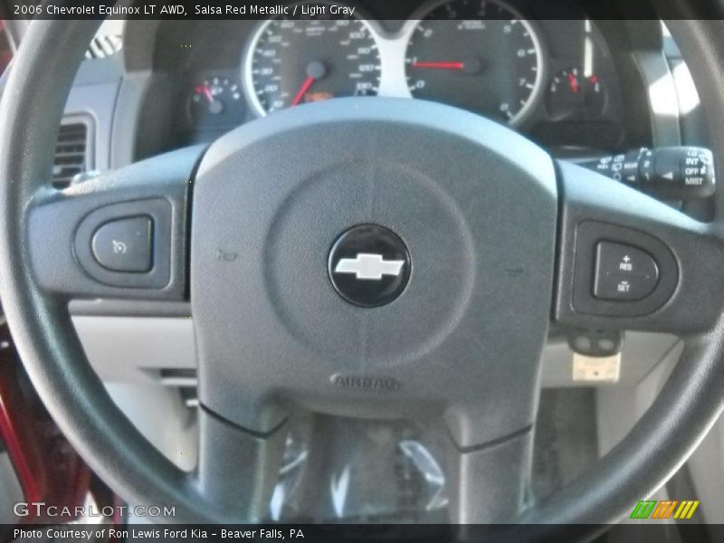 Salsa Red Metallic / Light Gray 2006 Chevrolet Equinox LT AWD