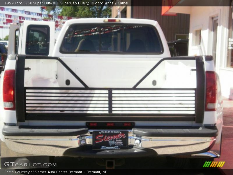Oxford White / Camel 1999 Ford F350 Super Duty XLT SuperCab Dually