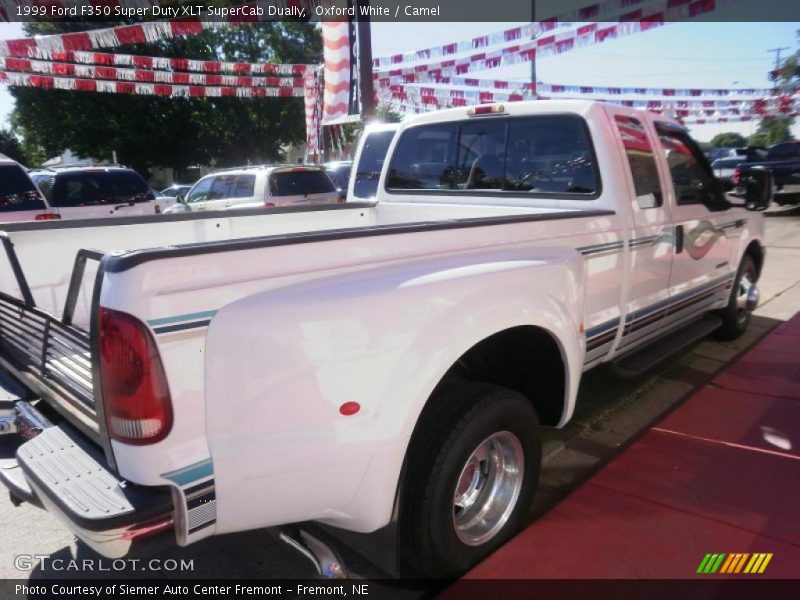 Oxford White / Camel 1999 Ford F350 Super Duty XLT SuperCab Dually