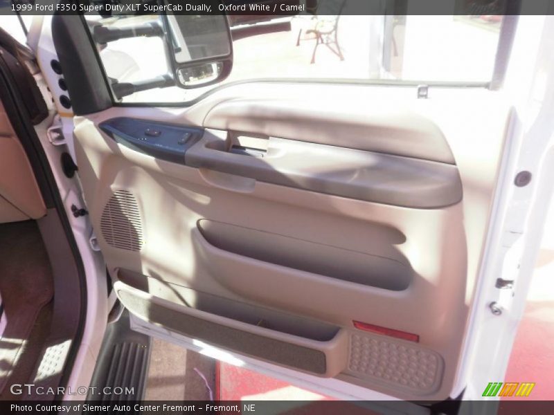 Oxford White / Camel 1999 Ford F350 Super Duty XLT SuperCab Dually