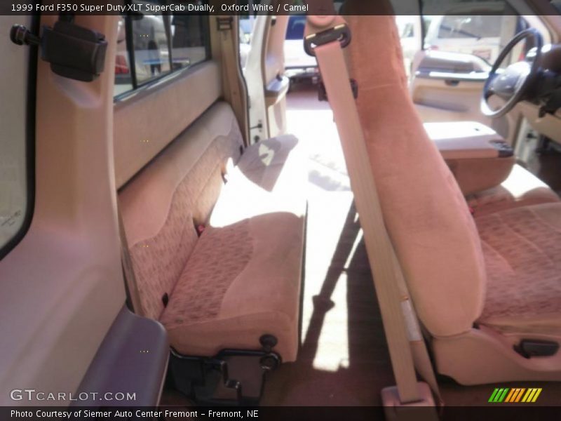 Oxford White / Camel 1999 Ford F350 Super Duty XLT SuperCab Dually