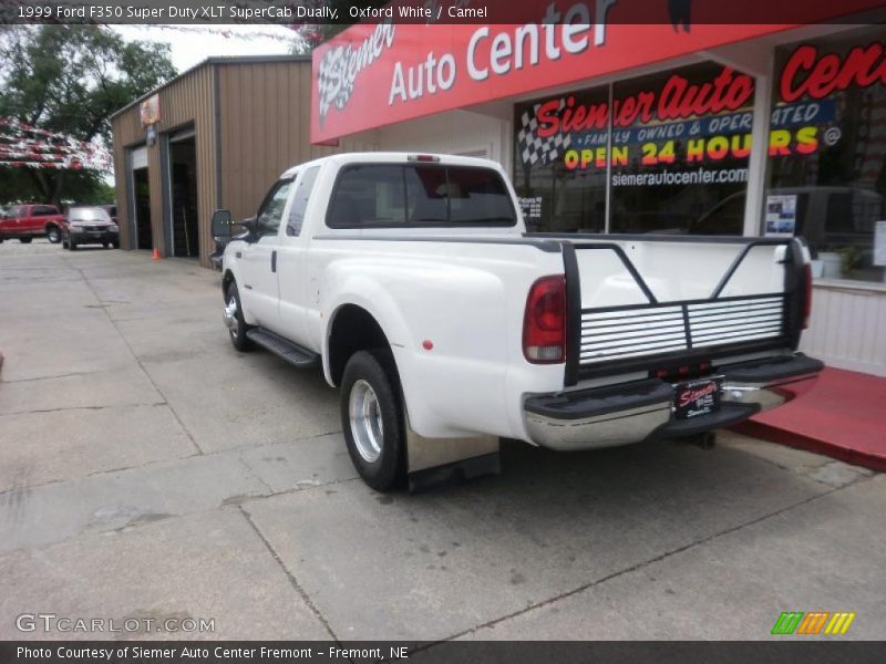 Oxford White / Camel 1999 Ford F350 Super Duty XLT SuperCab Dually