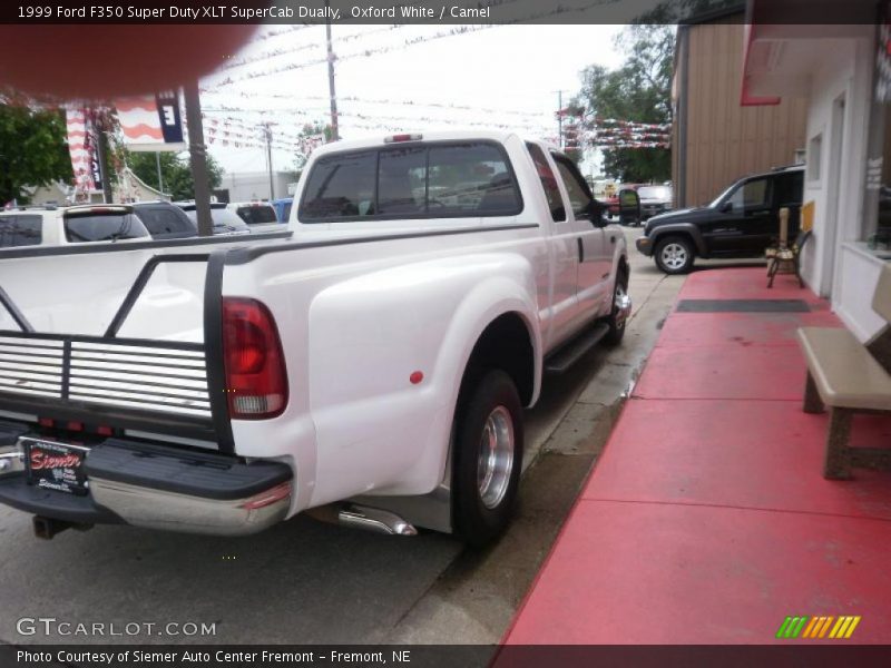 Oxford White / Camel 1999 Ford F350 Super Duty XLT SuperCab Dually