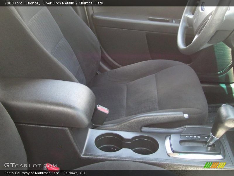 Silver Birch Metallic / Charcoal Black 2008 Ford Fusion SE