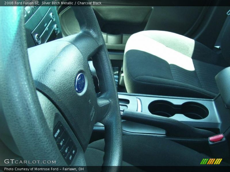 Silver Birch Metallic / Charcoal Black 2008 Ford Fusion SE