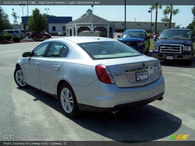Ingot Silver Metallic / Light Camel/Olive Ash 2010 Lincoln MKS FWD