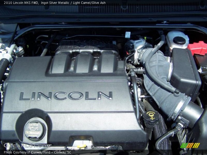 Ingot Silver Metallic / Light Camel/Olive Ash 2010 Lincoln MKS FWD