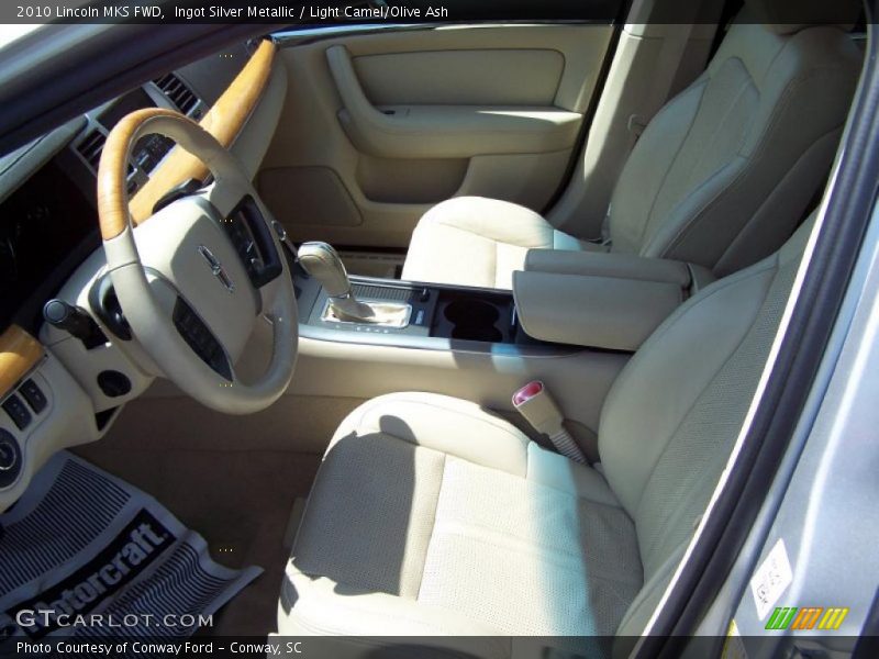 Ingot Silver Metallic / Light Camel/Olive Ash 2010 Lincoln MKS FWD