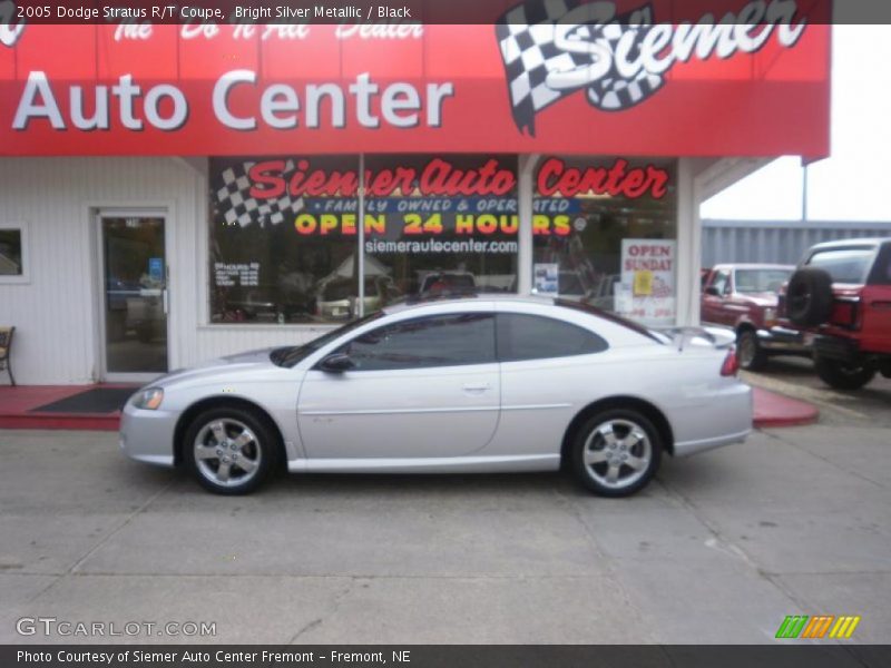 Bright Silver Metallic / Black 2005 Dodge Stratus R/T Coupe