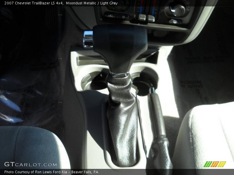 Moondust Metallic / Light Gray 2007 Chevrolet TrailBlazer LS 4x4