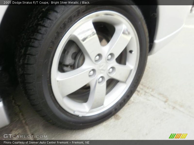 Bright Silver Metallic / Black 2005 Dodge Stratus R/T Coupe