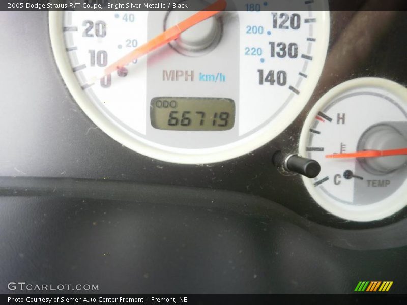 Bright Silver Metallic / Black 2005 Dodge Stratus R/T Coupe